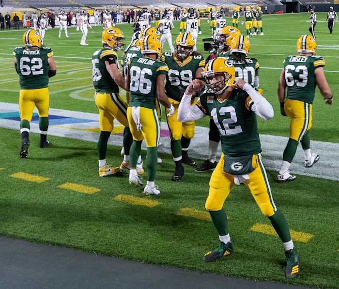 Aaron Rodgers and Green Bay Packers